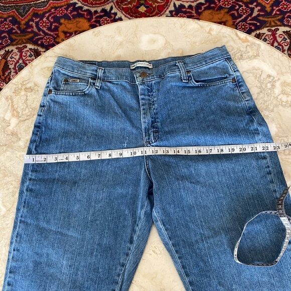 Lee Relaxed Straight Leg Jeans 16 Short - Picture 11 of 15